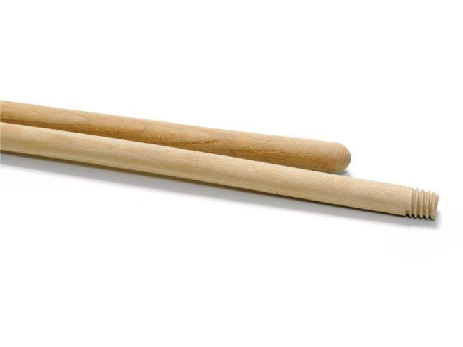 Drevená rúčka so závitom 120cm